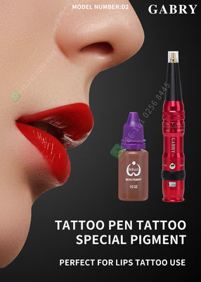 1 Kit Wireless Beauty Tattoo Machine Pen For Lip Permanent Make oben