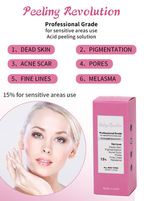 30 ml Hautpeeling-Serum / professionelles Flüssigkeitsset für Gesichtshaut-Exfoliationslösung