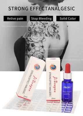 JINLONG-Tätowierungs-betäubender flüssiger transparenter Frost-Eis-Schmerz-Halt flüssiges 20ml