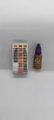Hellbraune liefert Pigment-Farbdauerhaftes Make-up Microblading Biotouch MicrGel polishgment Augenbrauen-Schattierung