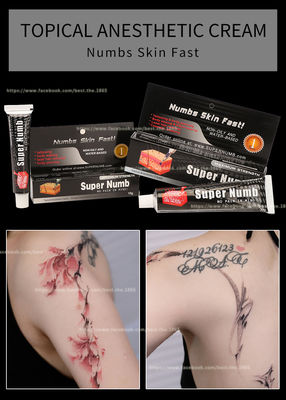 Super Taubheitstattoo Taubheitscreme Dauermake-up Betäubungscreme Lippe Augenbraue Körperkunst Körpertattoo