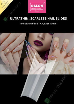 Lächeln formt Matte False Nail Tips High-Qualitäts-kundenspezifischen Nagel, den halbe Spitzen Spitze für Nagel Art Salon maniküren