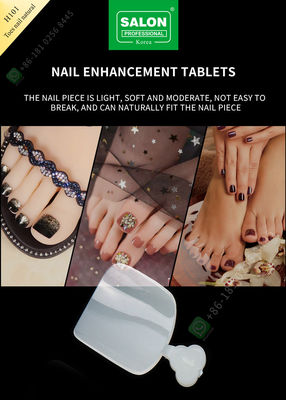 Zehen nageln nahtlose falsche Nagel-halbe Umkippungen Nagel-Stück-Damen-French Style Artificial und Volldeckungs-falschen Nagel