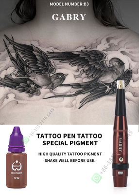 Lärmarme drahtlose Drehtätowierungs-Pen For Lips Rechargeable Tattoo-Maschine