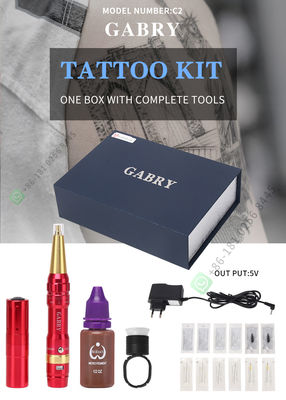 Akku-Tätowierungs-Maschine Kit For Body Permanent Makeup