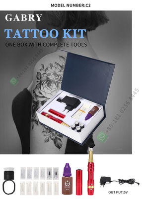 Akku-Tätowierungs-Maschine Kit For Body Permanent Makeup