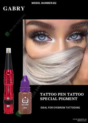 1 Kit Wireless Beauty Tattoo Machine Pen For Lip Permanent Make oben