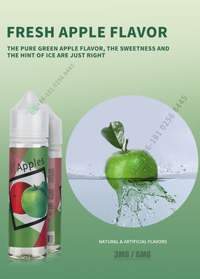 FCC 3mg 6mg E-Liquid Vape Juice Vaping Liquid 24 Monate Haltbarkeit