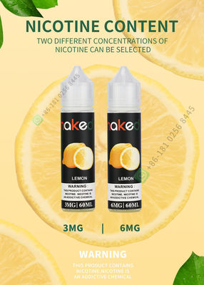 Zitronensaft-E-Zigarette Vaping flüssiges Prenium 60ML 99,9% rein