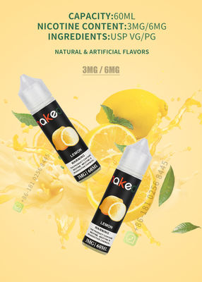 Zitronen-Aroma-Kundenbezogenheit Vaping Zigarette 30pg 30ml E flüssige