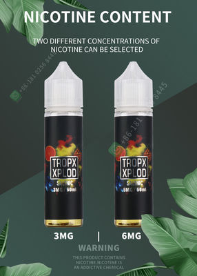 Vaping-Flüssigkeits-E-Flüssigkeits-orange Aroma-Kundenbezogenheit Cig E-Saft E TROPX Xplod