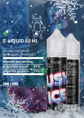 E - Flüssiger Boom Vape Juice Nicotine Strength 3mg 6mg 24mg mit 3 Jahren Verfallsdatums-