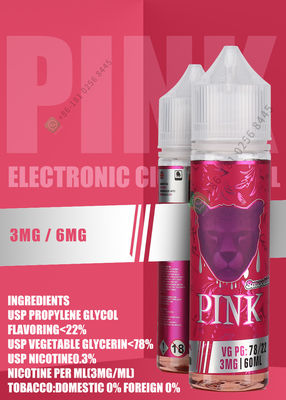 30 ml 60 ml Vape Juice Nic Salt Nikotinstärke 3 mg 6 mg