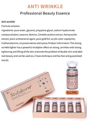 Fabrikpreis OEM Anti-Falten-Serum Set 10ml/Flasche Flüssigkeit ohne Nadel Mesotherapie Serum für die Hautverjüngung