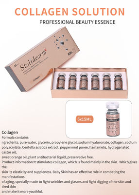 10 ml Privatetikett Stalidearm Kollagen Feuchtigkeitsspendende Festigkeit Essenz Anti-Aging Hautpflege Gesicht Vitamin C Serum