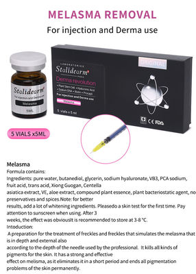 Private Label Stalidearm Entfernung Melasma Meso Serum Feinlinien reduzieren Glättung Feuchtigkeitsspender Serum Füllstoff Injektion