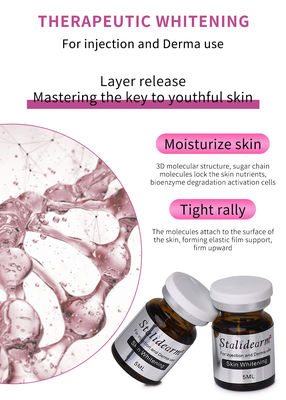 OEM ODM Haut-Booster Hydratation Entfernen von dunklen Flecken Gesichtsampulle Gesichtsbleichung Mesotherapie Serum Injektion