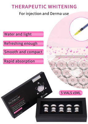 Schönheitsgesicht Anti-Falten Haut Bleichserum Set für Mesotherapie Haut Booster Ampullen