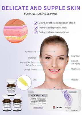 Fabrik Gesichtsmesotherapie Injektionsserum Aufhellung Feuchtigkeitsspender Anti-Aging Bleaching Glutathion Lifting Füllstoff