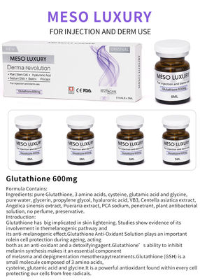 Fabrik Gesichtsmesotherapie Injektionsserum Aufhellung Feuchtigkeitsspender Anti-Aging Bleaching Glutathion Lifting Füllstoff