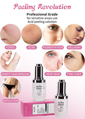 30 ml Hautpeeling-Serum / professionelles Flüssigkeitsset für Gesichtshaut-Exfoliationslösung