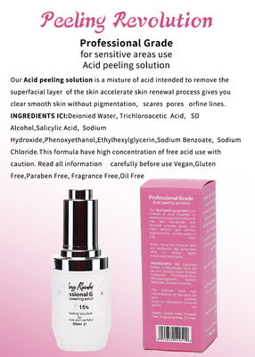 30 ml Hautpeeling-Serum / professionelles Flüssigkeitsset für Gesichtshaut-Exfoliationslösung