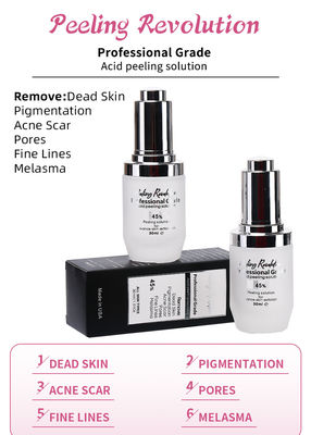 Professionelle Säure-Peeling-Lösung Flüssigkeit für die Gesichtspeeling