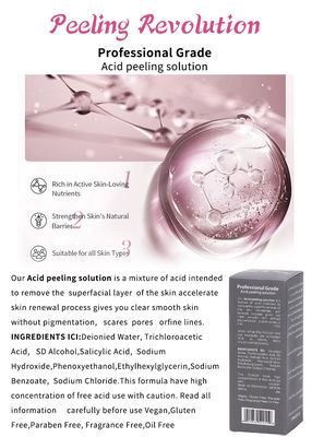 Professionelle Haut Exfoliation Serum Set Hautpflege Produkte Reinigung Wiederherstellung der Haut Revitalieren Exfoliating Lösung