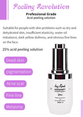 Professionelles Gesichtspeelingserum für Hautpeeling-Lösung