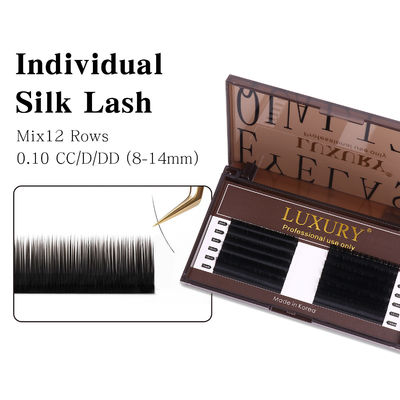 8-14mm Individuelle Falsche Wimpern CC/D/DD Curling Volumen Wimpernverlängerung Doppel Spitzen Kaschmir YY Lash Verlängerung
