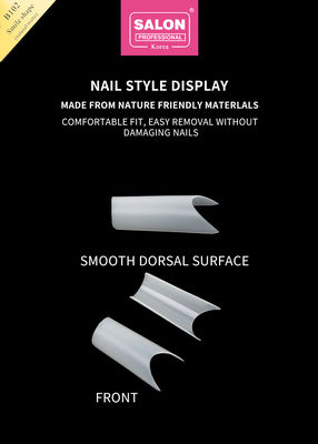 Professionelle ABS Full Cover Gel künstliche Nagel Lang Quadrat Druck auf Nägel für perfekte Nagelverlängerungen