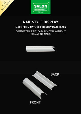 Quadratische Volldeckung Ultra-Dünn ABS Falschnagel für Salon Nagelverlängerungen Einfache DIY Nagelkunst zu Hause