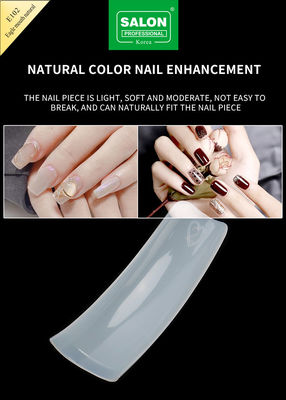Volldeckel Adler Mund Natürliches Weichgel Falsche Nägel Designs Künstliche Nagelspitzen