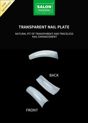 Volldeckel Adler Mund Natürliches Weichgel Falsche Nägel Designs Künstliche Nagelspitzen