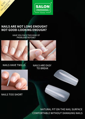 500 Stück/Box ABS Salon professionelle falsche Nägel für DIY Nagelkunst