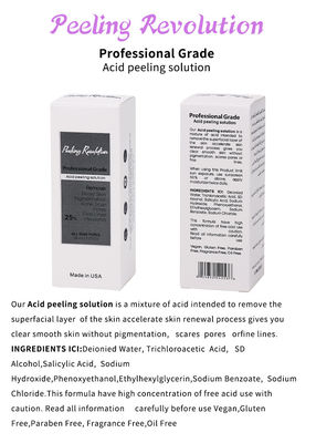 25% Hautpeeling-Lösung Säure Peeling-Serum Hochwertige Hautpeeling-Serum