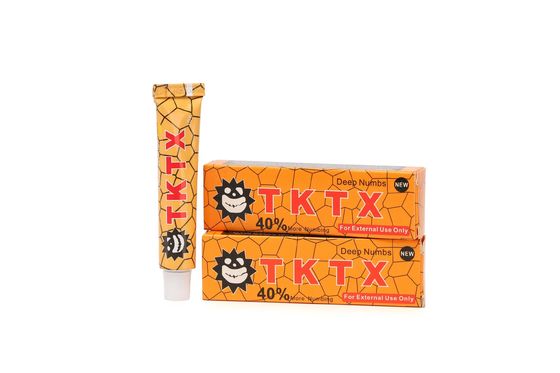 TKTX Betäubungscreme 75% Numb Wasserbasiert Nicht fettende Anästhesiecreme für schmerzfreie Tätowierungen und semipermanentes Make-up