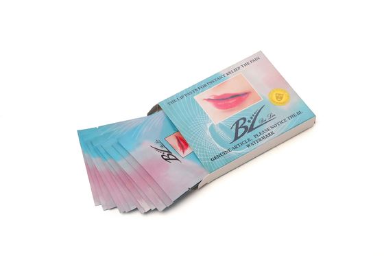 12 Stück/Box Nicht-Einweg Lippenbetäubungspflaster mit echter Wirkung zur Schmerzlinderung und schnellen Betäubung