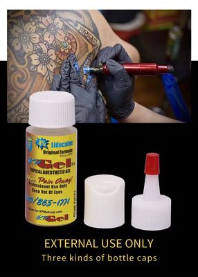 Schnell wirkendes Tattoo-Betäubungsgel mit 2% Lidocain und 1,5% Tetracain für maximale Schmerzlinderung