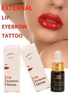 Schnelle Betäubung Langlebige Tattoo Betäubungsflüssigkeit 0,175 FL. OZ für schmerzlose Tattoo und permanente Make-up