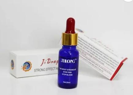 Jilong schnelle Tattoo Betäubungslösung 20ml/Flasche zur Schmerzlinderung Stoppt Blutungen und verhindert Allergien