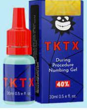 TKTX Betäubungsgel 15ml Schnell wirkendes blaues Gel mit 9% Lidocain zur Schmerzlinderung