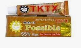 Mögliche Tätowierungsbetäubungscreme 55% Tktx Tätowierungsbetäubungs Salbe schnelle Wirkung starke Betäubungscreme für Körpertätowierung