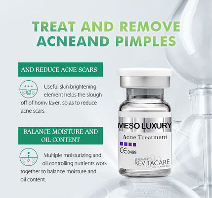 Reiner Betriebspickel-klares Serum, das Behandlung Mesotherapy für Akne-Narben weiß wird