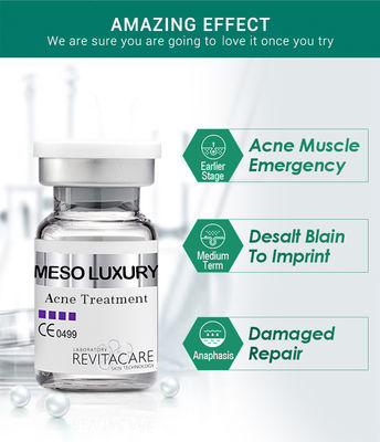 MESO LUXURY Hautverstärker reine Pflanze Pickel klares Serum Bleaching Mesotherapie Lösung zur Behandlung von Akne