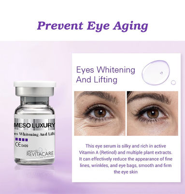 Eigenmarken-Antifalten-Mesoserum Microneedling 6pcs/Set entfernen dunkles Kreis-Augen-Falten-Serum