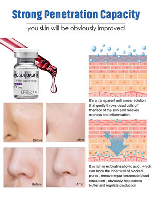 LUXUSmesoserum Microneedling absorbierte sofort die Haut, die Wesentliches 10ML weiß wird