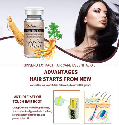 Antiserum-Betriebsbestandteil-natürliches Haar-Wachstums-Serum Microneedling des Haarausfall-10ml