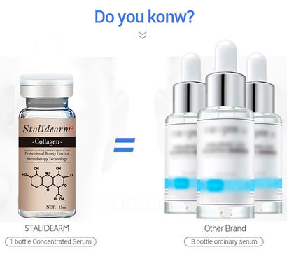 Eigenmarken-Antifalten stellen das Weiß werden des befeuchtenden organischen Kollagen-Serums des Wesentlich-10ml gegenüber