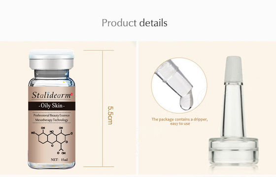 Organische Kräuterstellen serum-Antiakne kundengebundener Aufkleber Dermapen Wesentliches für ölige Haut gegenüber